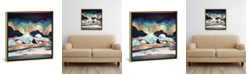 iCanvas Indigo Spring by Spacefrog Designs Gallery-Wrapped Canvas Print - 18" x 18" x 0.75"
